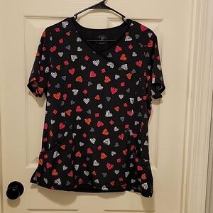 Cherokee Infinity Scrub Top Size Large
